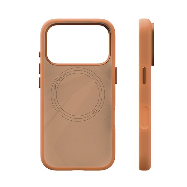 Чехол защитный VLP Aster Pro Case с MagSafe для iPhone 17 Pro, оранжевый