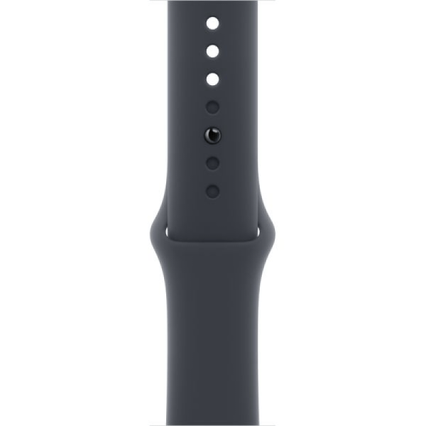 Apple Watch Series SE 2024 44mm Midnight Aluminum Case with Midnight Sand Sport Band S/M