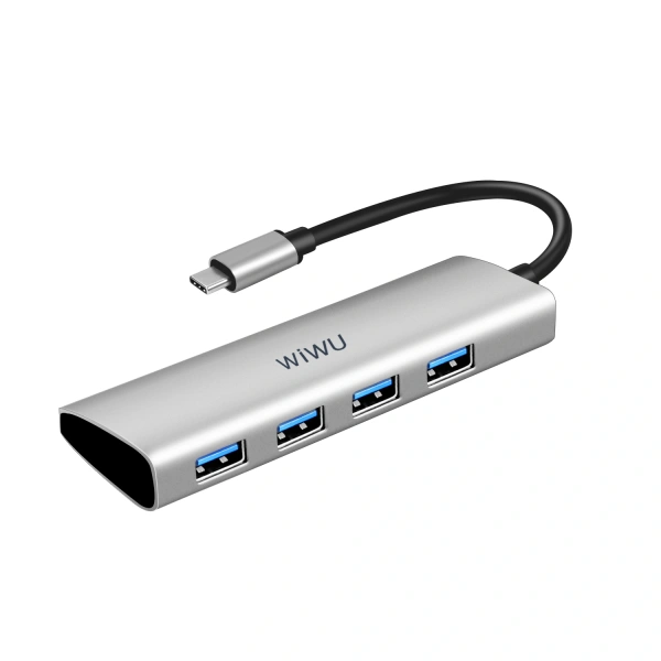 Адаптер HUB WIWU Alpha 4in1