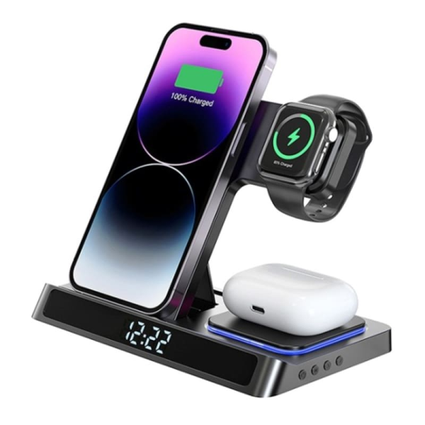 Беспроводное зарядное устройство WIWU Power Air 5in1 (Wi-W006)
