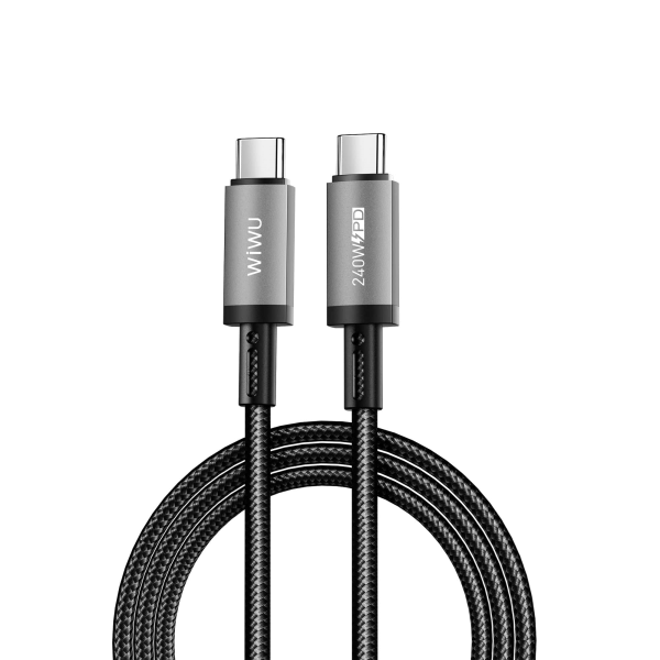 Кабель WIWU Titanlink USB-C to USB-C (Grey)
