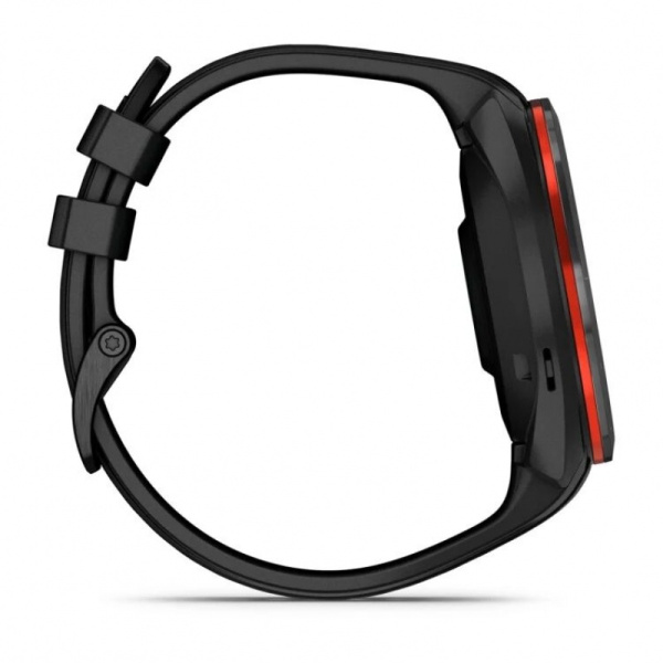 Часы Garmin APPROACH S70 47mm BLACK CERAMIC BEZEL WITH BLACK SILICONE BAND