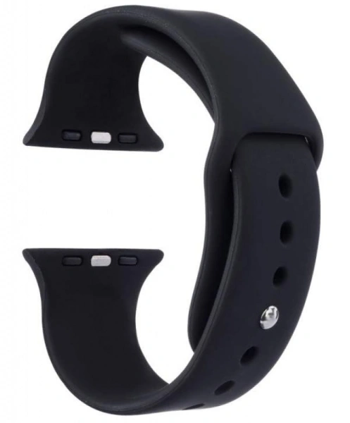 Ремешок силиконовый «vlp» Silicone Band для Apple Watch 38/40 мм, черный