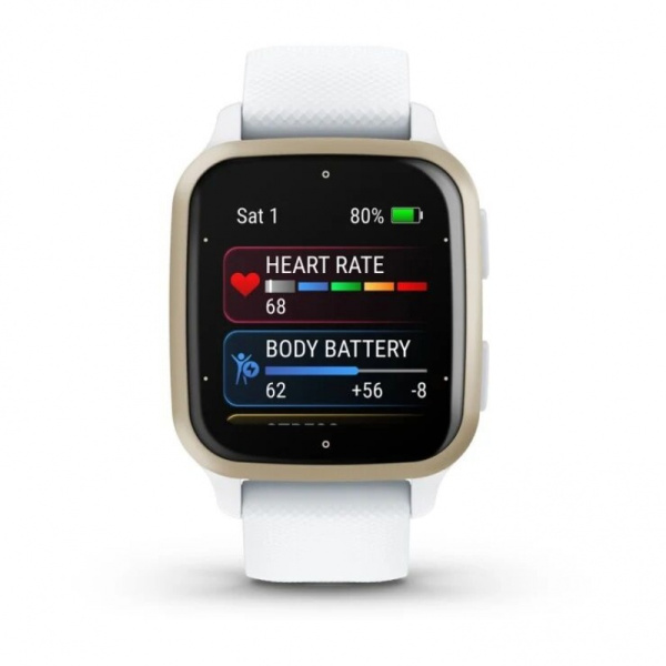 Часы Garmin VENU SQ2 Music Cream Gold