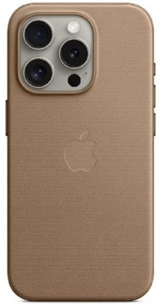 Чехол Apple iPhone 15 Pro Max FineWoven Case with MagSafe (Taupe)