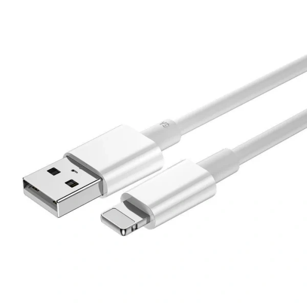 Кабель WIWU Classic USB-A to Lightning 1.2m White