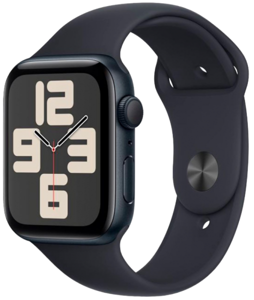 Apple Watch Series SE 2023 40mm Midnight Aluminum Case with Midnight Sand Sport Band