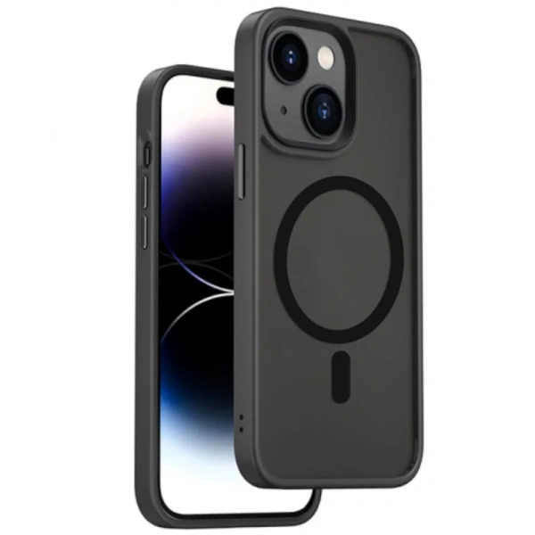 Чехол WIWU Clear MagSafe 14 Black