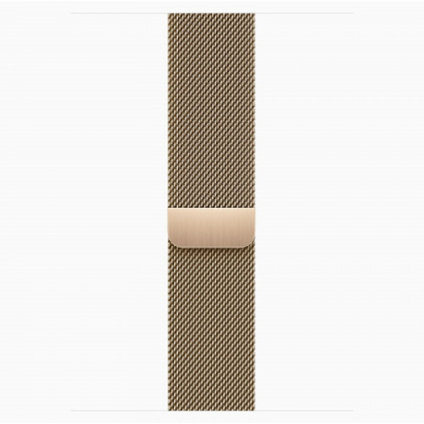 Apple Watch Series 9 45mm Gold Stainless Steel Case Millanes Gold Band