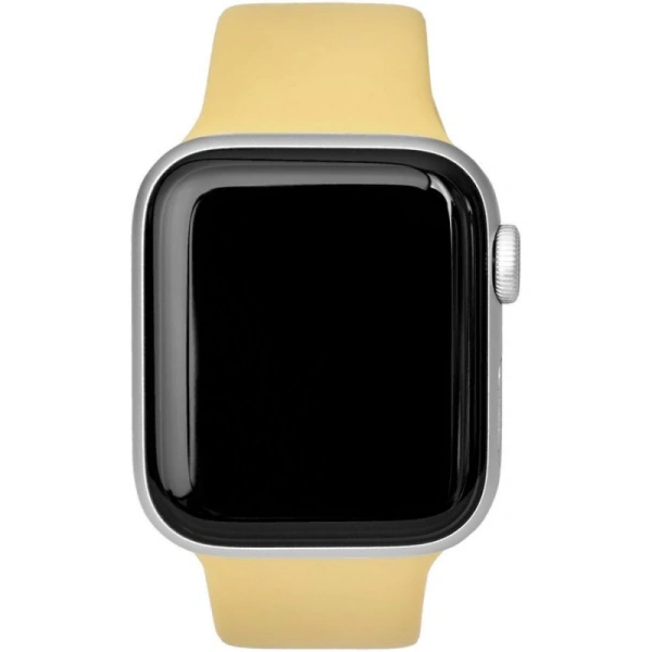 Ремешок силиконовый «vlp» Silicone Band для Apple Watch 42/44 мм, желтый