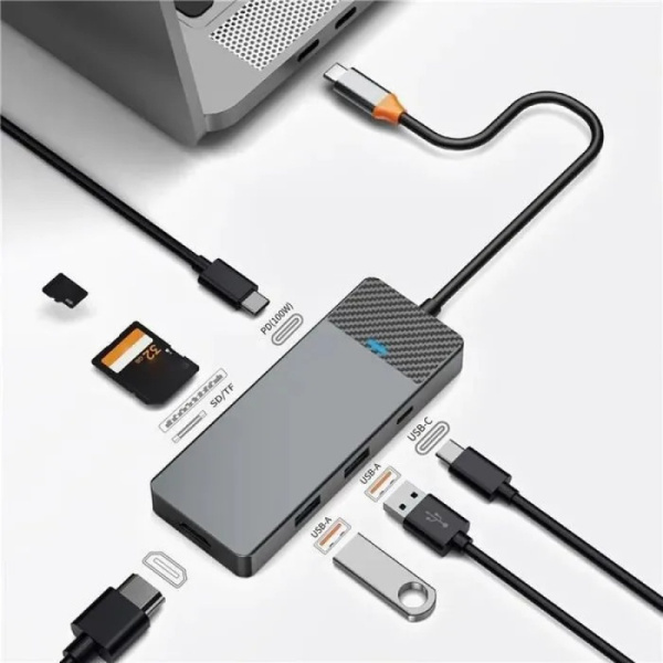 Адаптер HUB WIWU Linker 7in1