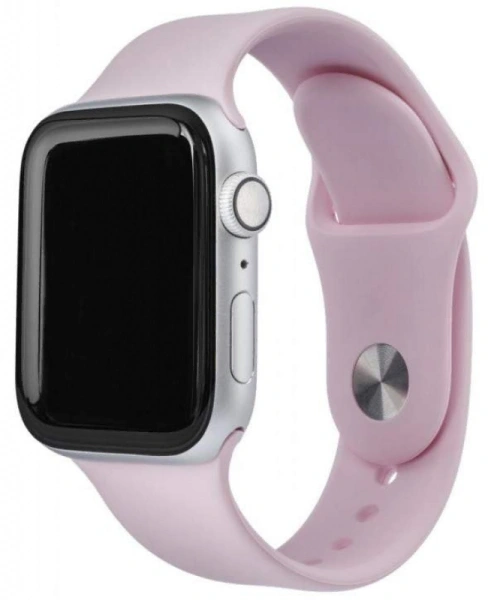 Ремешок силиконовый «vlp» Silicone Band для Apple Watch 42/44 мм, розовый
